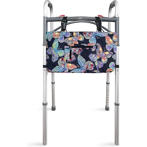 RMS Water Resistant Tote Bag for Walker and Scooter - Butterfly