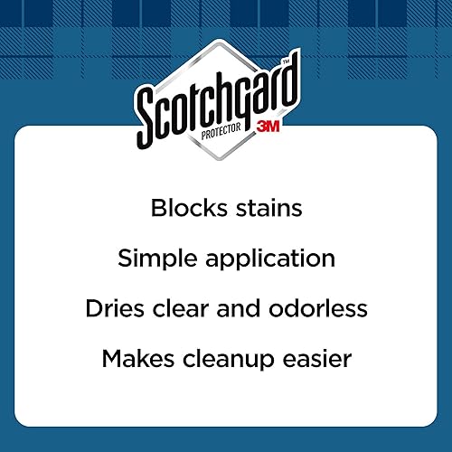 Scotchgard Rug & Carpet Protector, Carpet & Rug Protector Blocks Stains During Spring and Summer Gatherings, Fabric Protector Makes Cleanup of Stains from Muddy Footprints Easier, 14 oz
