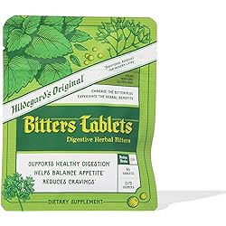 Hildegard's Original Bitters Tablets: Ancient Herbal Remedy for Fasting Support, Kidney Liver Cleanse Detox & Repair, Heartburn, Digestion Supplements