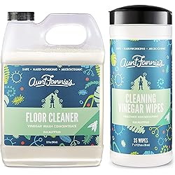 Aunt Fannie's Bundle: Floor Cleaner Vinegar Wash Eucalyptus Vinegar Cleaning Wipes Eucalyptus