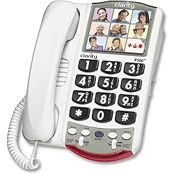 Clarity 76593.000 P300 Picture ID Mild Hearing Loss Amplified Corded Phone