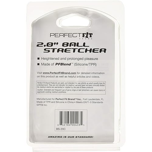 Perfect Fit Ball Stretcher PF Blend, Ice Clear, 2 Inch