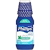 Phillips' Milk of Magnesia Laxative, Fresh Mint, 12 Fl Oz Pack of 2
