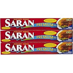 Saran Premium Plastic Wrap - 100 ft - 3 pk
