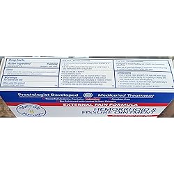Doctor Butler's External Hemorrhoid & Fissure Ointment - Child Resistant Package