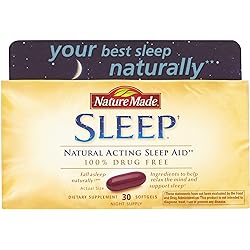 Nature Made Sleep - Natural Sleep Aid - 30 Count Pack of 2