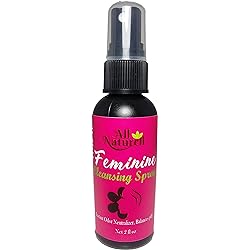 All Natural"On The Go" Feminine Hygiene Spray | Instant Odor Neutralizer | Relief from Yeast Infection & BV | Paraben and Fragrance Free 2 oz
