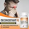HealthA2Z® Decongestant PE | 300 Counts | Phenylephrine 5mg | Non-Drowsy | Relives Sinus Pressure & Congestion from Illness or Allergies