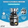 ACTIVE Garbage Disposal Cleaner Deodorizer Tablets 24 Pack - Fresh Citrus Foaming Scrub Sink and Disposer Freshener, Natural Kitchen Drain Cleaning Tablet - 1 Year Supply
