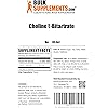 BulkSupplements.com Choline L-Bitartrate Powder - Choline Powder - Cognitive Support Supplements - Choline Supplements - Liver Focus Supplement - Choline Bitartrate Powder 5 Kilograms - 11 lbs