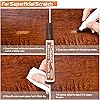 REALINN Wood Furniture Repair Kit- Set of 28 - Touch Up Markers, Fillers with Wood Putty - Repair Scratch, Cracks, Hole, Discoloration for Wooden Door, Floor, Table, Cabinet