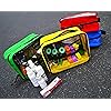 Lightning X Premium Color Coded Organizer First Aid Kit Accessory Pouches - Extra Large - Zippered Bag w Transparent Window - Set of 4 for EMT, Trauma, IFAK Medic Kits