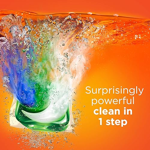 Tide PODS Liquid Laundry Detergent Pacs, Spring Meadow, 20 Count