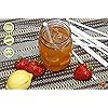 1000 COUNT] [500 COUNT] Jumbo 8.25" Noncoated Disposable White Paper Straws Individually Wrapped - for Smoothies Milk Tea Cocktails Restaurant 8.25 in Long, 10 mm Diameter, Dye Free Product