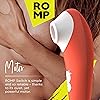 ROMP Switch - Easy-Peasy Lemon Squeezy Pleasure Air Clitoris Stimulator with 6 Intensity Levels, Orange