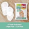 ZenToes Metatarsal Pads Ball of Foot Cushions Adhere to Shoes for Neuroma, Metatarsalgia Pain Relief – 4 Pack 2 Pairs