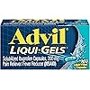 Advil Liqui-Gels Pain Reliever and Fever Reducer, Pain Medicine for Adults with Ibuprofen 200mg for Headache, Backache, Menstrual Pain and Joint Pain Relief - 160 Liquid Filled Capsules