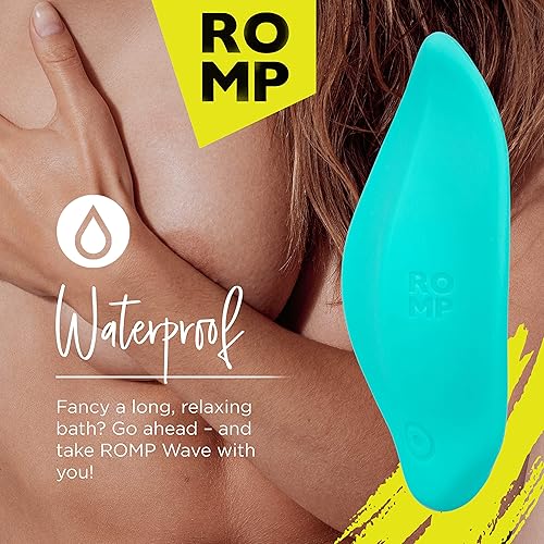ROMP Wave Clitoral Massaging Vibrator Clit Massaging Toy for Women with 4 Intensity Level
