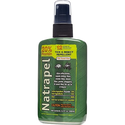Natrapel Mosquito, Tick and Insect Repellent, 3.4 Ounce Pump
