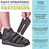 BraceAbility Closed Toe Medical Walking Shoe - Lightweight Surgical Foot Protection Cast Boot with Adjustable Straps, Orthopedic Fracture Support, and Post Bunion or Hammertoe Surgery Brace M
