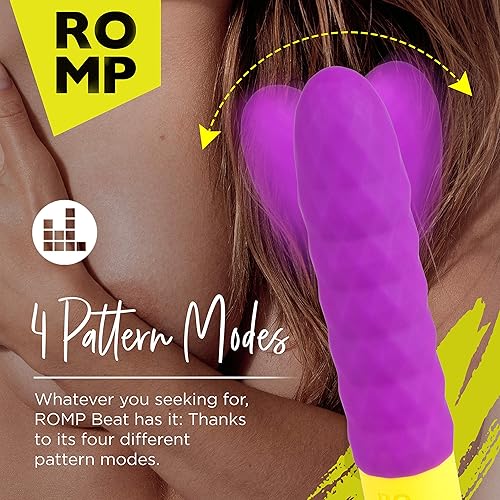 ROMP Beat Mini Bullet Vibrator 6 Intensity Levels Powerful Vibrating Clitoris Stimulation Sex Toy for Women