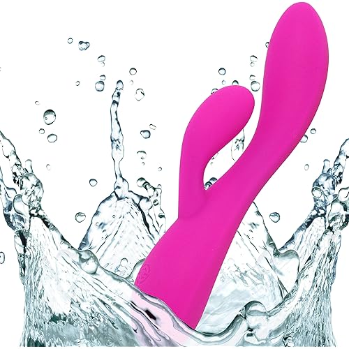 Sweet Vibes, The Perfect Match | Flexible Rabbit Vibrator, Sex Toy for Women & Couples, G Spot, and Clitoral Stimulator Vibrator Pink