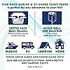 STAR BRITE Toilet Tissue MarineRV Grade Fast Dissolving Paper - 2 Ply, 4 Mega Rolls 2000 Sheets 071850