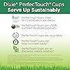 Dixie PerfecTouch 12 Oz Insulated Paper Hot Coffee Cup by GP PRO Georgia-Pacific, Coffee Haze, 5342DX, 500 Count 25 Cups Per Sleeve, 20 Sleeves Per Case