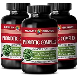 Probiotic Immune Support - PROBIOTIC Complex 550MG - Help to Support Skin 3 Bottles
