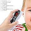 MOBI - Ultra Pulse Digital Thermometer - Ear & Forehead Indicator Pulse Rate Monitor Flashlight - Talking Digital Fever Monitor for Baby Kids & Adult