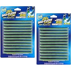 Green Gobbler BIO-Flow Drain Strips - 24 Strips | Drain Cleaner & Deodorizer