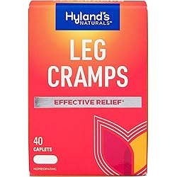 Leg Cramp Caplets by Hyland's, Natural Calf, Leg and Foot Cramp Relief, 1 Pharmacist Recommended Leg Cramp Relief, 40 Count