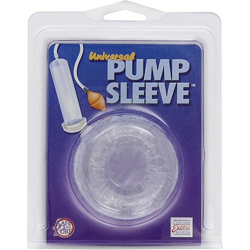 California Exotics Universal Sleeve For Pumps, Package may vary