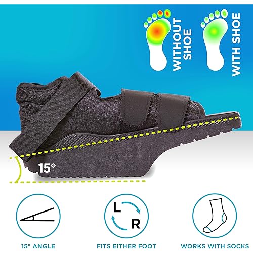 BraceAbility Forefoot Off-Loading Healing Shoe - Non-Weight Bearing Medical Boot for Diabetic Foot Ulcer Protection, Metatarsalgia Pain and Post Bunion, Mallet or Hammer Toe Surgery XL