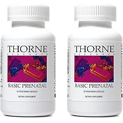 Basic Prenatal - Thorne Research - 90 Vegetarian Capsules Pack of 2