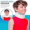 BraceAbility Baby Neck Support - Infant Neck Brace for Kids, Soft Foam Pediatric Cervical Collar, Small Youth Support Cuff, Childrens Whiplash and Childs Torticollis Head Stabilizer XXS