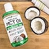 MCT Oil | Purely Inspired Pure MCT Oil Keto | Sourced from Coconut Oil, non-GMO | Supports Keto & Paleo Diets | Blends with Coffee, Tea and Shakes | MCT Oil for Sustained Energy | Unflavored, 16 fl oz