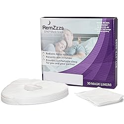 RemZzzs Full Face Cpap Mask Liners K2-FM - Reduce Noisy Air Leaks and Painful Blisters - Cpap Supplies and Accessories - Compatible with Resmed Respironics DeVilbiss