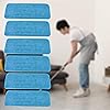 6pcs Microfiber Spray Mop Replacement Heads for WetDry Mops Flat Replacement Heads for Floor Cleaning and Scrubbing Microfiber Pros Reusable Mop Pads Compatible with Bona Floor Care System
