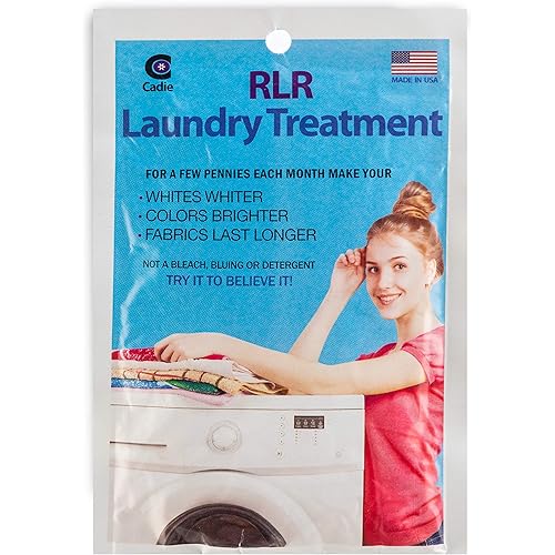 RLR Natural Powder Laundry Detergent – Whitens, Brightens, Refreshes Baby Cloth Diapers, Musty Towels, Workout Clothes - Non-toxic, Fragrance-Free For Sensitive Skin 1 - Pack