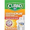 CURAD SoothePLUS Rolled Gauze with ARM & Hammer Baking Soda, 3" x 2.5 yds, 5 Count