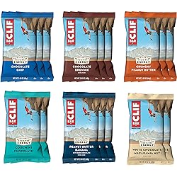 CLIF BARS - Energy Bars - Best Sellers Variety Pack- Made with Organic Oats - Plant Based 2.4 Ounce Protein Bars, 16 Count Packaging & Assortment May Vary