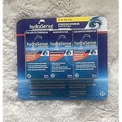 hydraSense Drops Advanced for Dry Eyes, 10 ml, 3-Pack