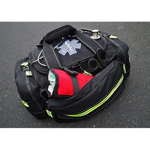 Lightning X Oral & Nasal Airway Roll Kit - Berman OPA, NPA, CPR Mask Gear Bag for EMT Trauma First Aid Medic Kits