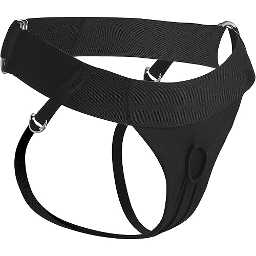 Strap U Avalon Jock Style Strap-On Harness, Black AE158