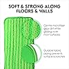 Microfiber Mop Pads 4 Pack - Reusable Washable Cloth Mop Head Replacements Best Thick Spray Wet Dust Dry Flat Velcro Attachment 18" Inch - Cleaning Refill Fits Bona, Bruce, Rubbermaid, Libman More