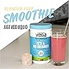 Vega Hello Wellness It’s a No Brainer Blender Free Smoothie, Raspberry BlackBerry 14 Servings, 13.6oz – Plant Based Vegan Protein Powder, Omega 3 DHA, Antioxidant Vitamin C