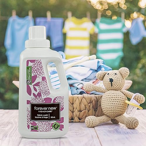 Fashion Care Laundry Detergent Liquid 30 oz High Efficiency Delicate Natural Soft Scented 2 Pack